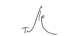 La signature de l'auteur de l'illustration